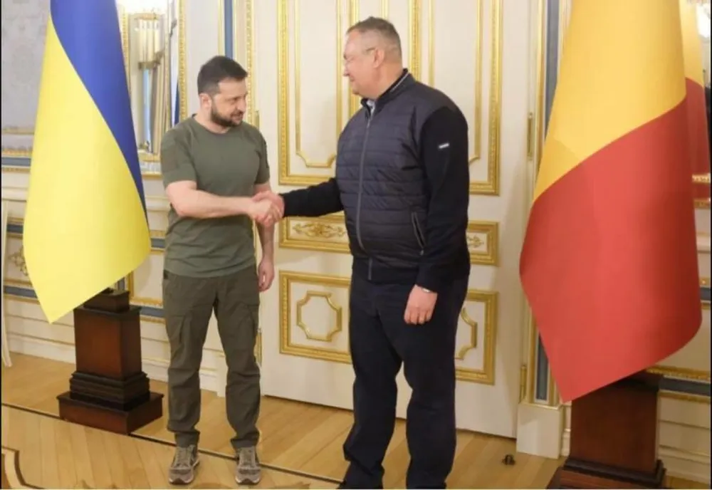 Zelenski: Împreună cu România, împărtăşim o viziune comună asupra perspectivelor şi ameninţărilor la adresa unităţii europene