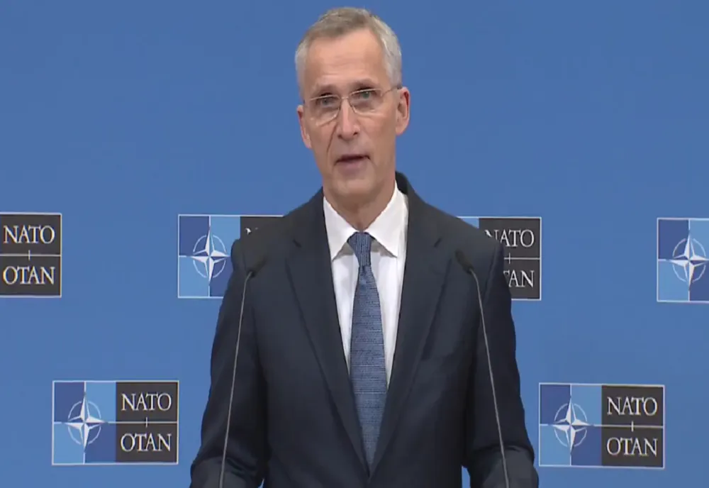 Stoltenberg: Referendumurile false organizate de Rusia nu au nicio legitimitate şi reprezintă o încălcare flagrantă a dreptului internaţional