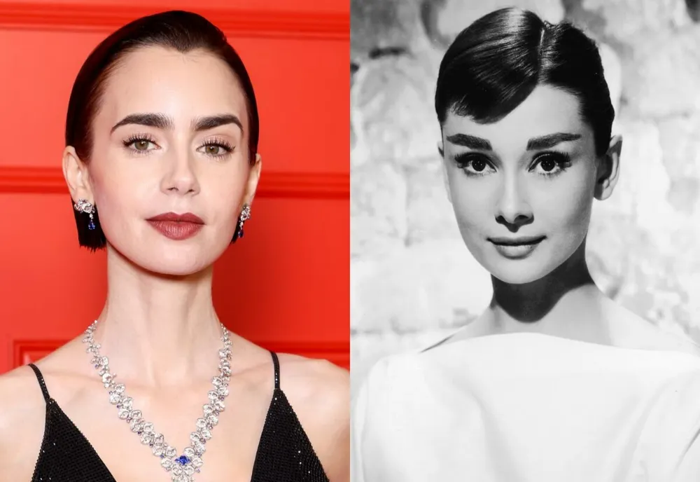 Lily Collins o va interpreta pe Audrey Hepburn în noul film despre realizarea peliculei „Mic dejun la Tiffany”
