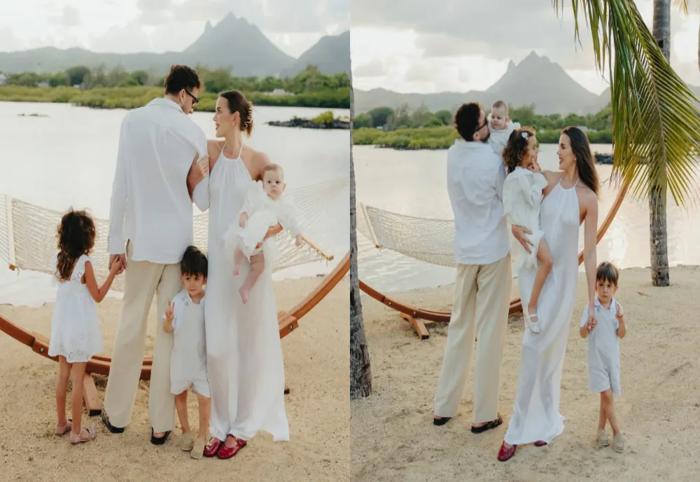 Emily Burghelea și familia ei, blocați în Mauritius din cauza războiului din Orientul Mijlociu