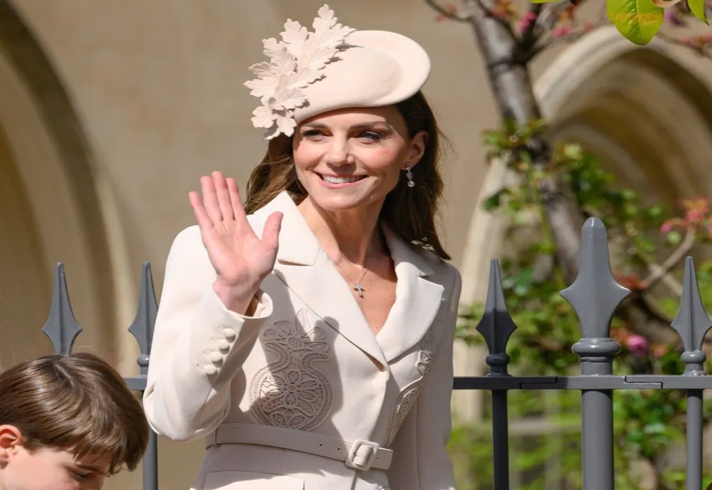 Kate Middleton, detaliul de origine românească de pe ținuta de la slujba de Paște
