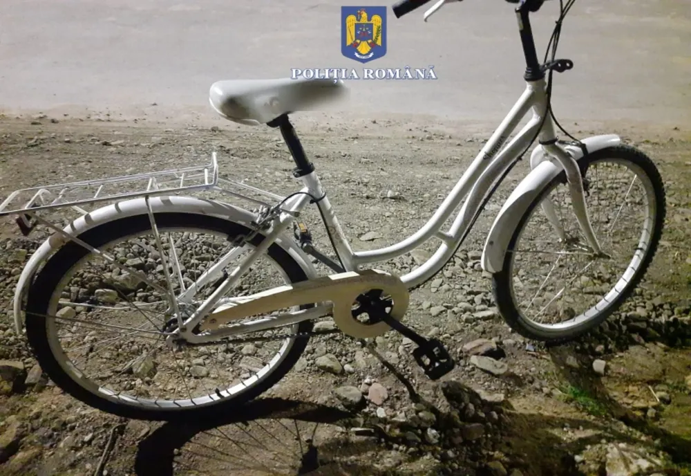 Un botoșănean aproape de comă alcoolică a fost prins pe o bicicleta fara frâne