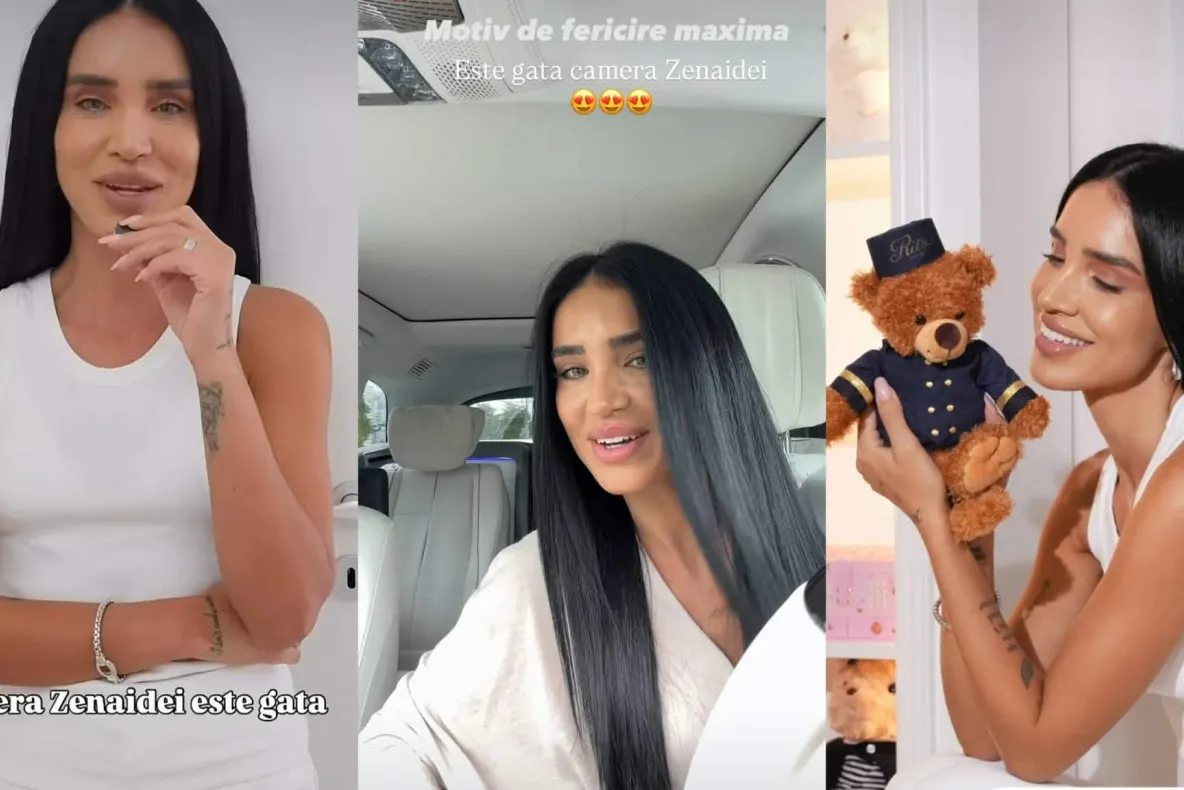 Adelina Pestrițu i-a reamenajat complet camera fiicei sale, Zeny. Interior de poveste! VIDEO