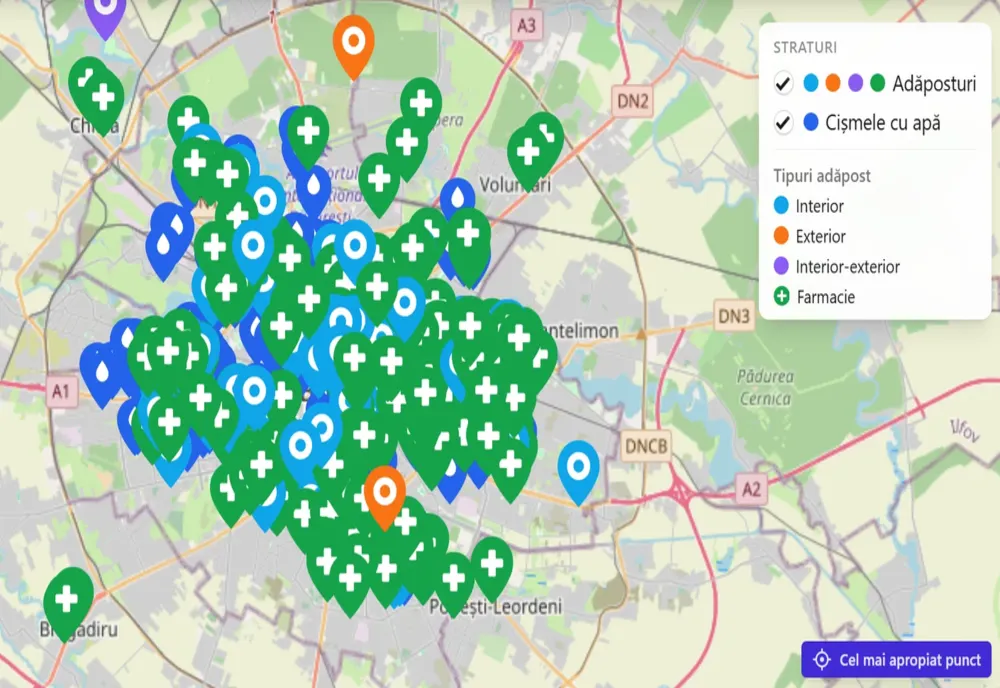 Unde te poți refugia când temperaturile devin insuportabile
