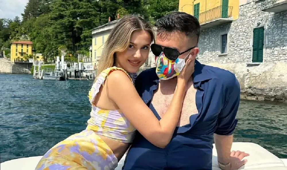 Emily Burghelea și soțul ei, Andrei