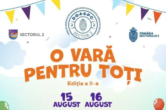 3 parcuri din Sectorul 2 vor găzdui activități din cadrul programului „O Vară pentru Toți”