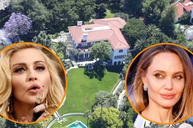 Madonna a cumpărat conacul Angelinei Jolie cu 25 mil.$