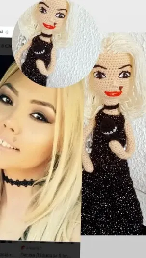 Denisa Răducu papusa